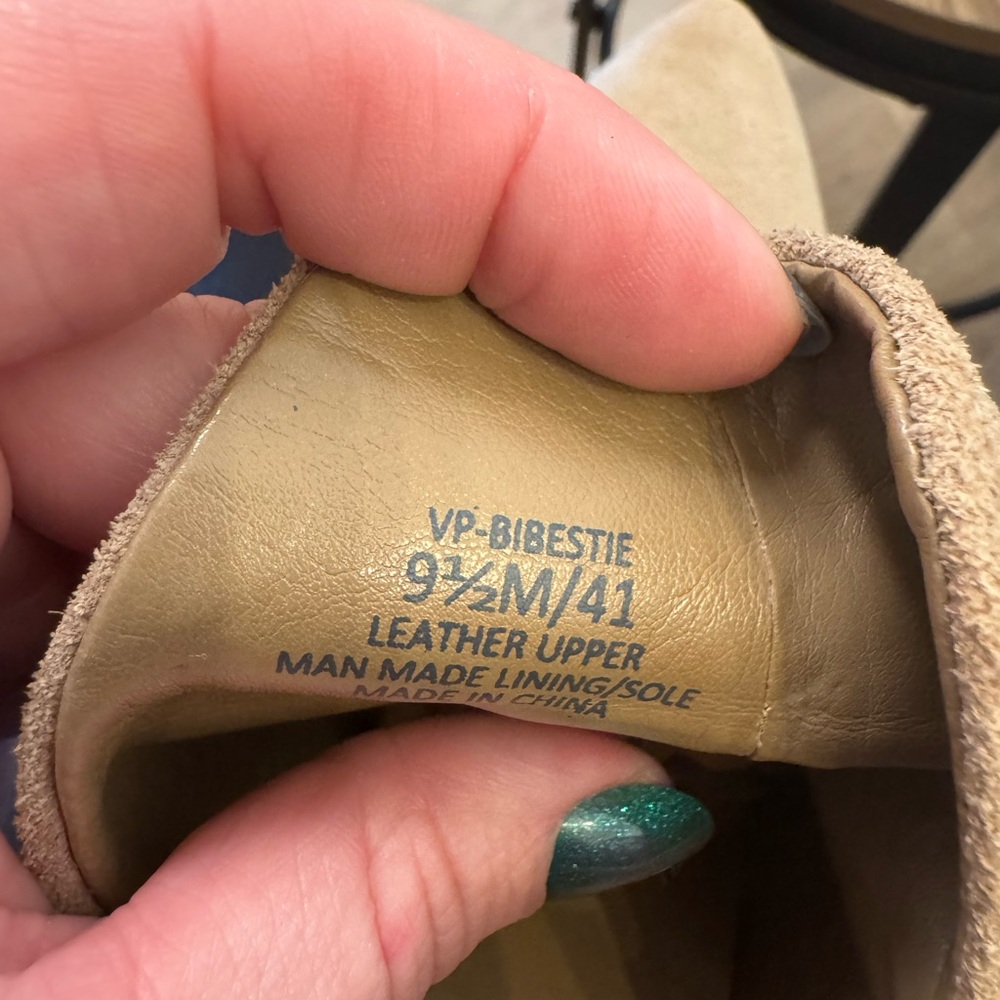 Vince Camuto Tan Ankle Booties - Picture 8 of 9